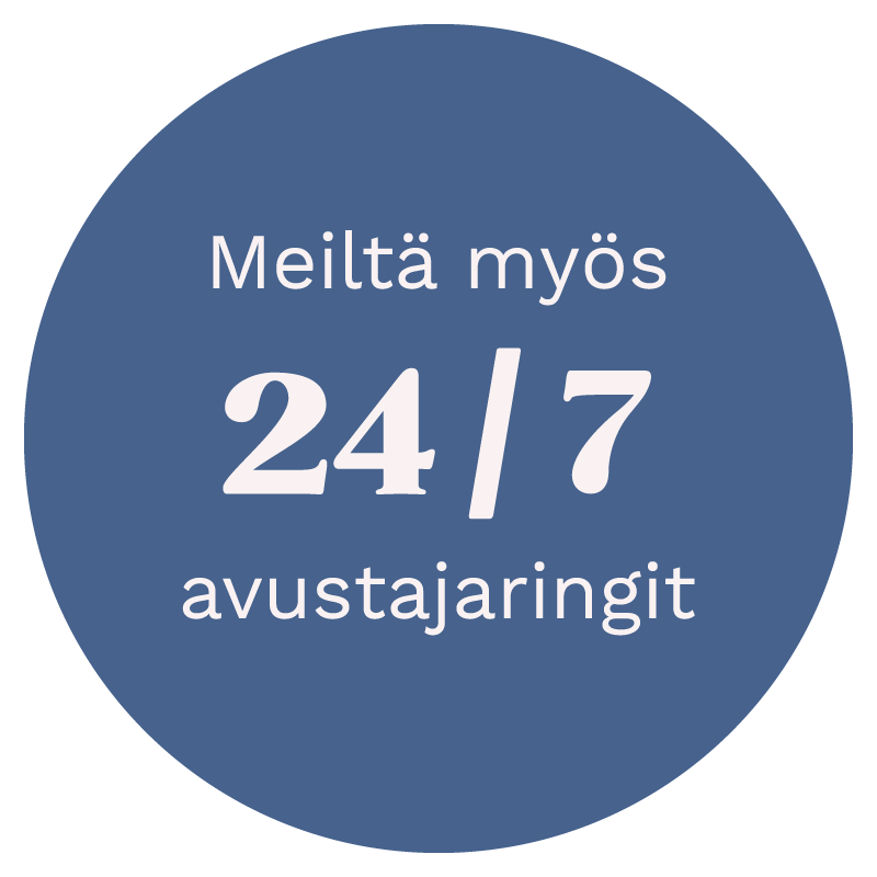 Meiltä myös 24/7 avustajaringit